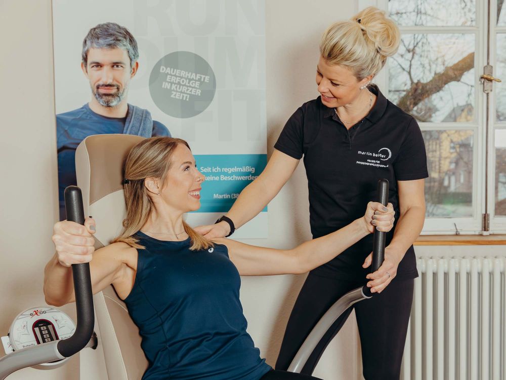 Krafttraining an der Maschine