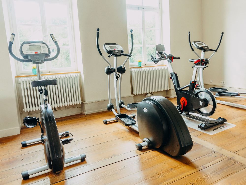 Ergometer und Fahrräder